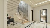 Villa iç mekan tasarımı ve görselleştirmesi