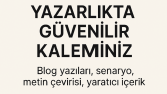 SEO uyumlu, özgün ve akıcı makale yazarı