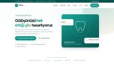 Dentia Diş Kliniği – Randevu Odaklı Landing Page (Konsept)