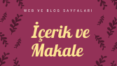 İş örneğim