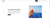 Siyah ve Beyaz Modern Landing Page Tasarımı