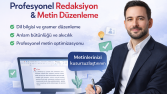 Metinlerinizi akıcı, net ve profesyonel hale getiririm