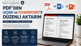 PDF → Word / PowerPoint