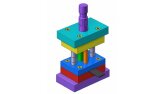 Sac Kesme ve Pul (Rondela) Kalıbı 3D CAD Tasarımı