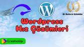 Web Siteniz Yavaş Mı ? WordPress Hızlandırma Sağlayalım