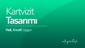 Kartvizit Tasarımı