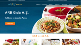 ARB Gıda A.Ş Websitesi