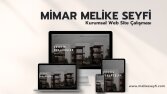 Mimar Melike Seyfi Web Site Tasarımı