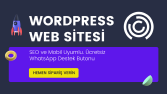 WordPress Web Sitesi (Anahtar Teslim)