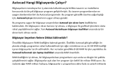 Autocad Destekleyen Bilgisayarlar Hakkında Bir Yazı