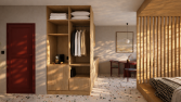 24 m² Stüdyo Daire | İç Mekân Tasarımı & 3D Görselleştirme