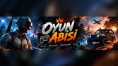 Oyun Abisi Youtube Banner Tasarımı