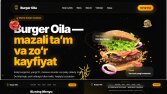 Burger Oila – Fast-Food Restoran Sitesi