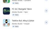 Yayınlanmış Mobil Uygulamalarım