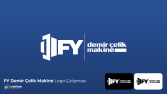 FY Demir Çelik Makine Logo Tasarımı