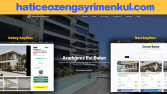 Hatice Özen Gayrimenkul için Website Tasarımı
