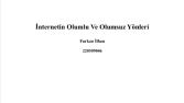 Metin Yazarlığı ve Araştırma