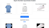 Moda Verisi Üzerinde Giysi Kombinasyonu Uyumluluk Tahmini