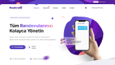Randevular.net - Web Site Tasarımı + Yönetim Paneli