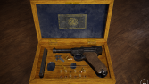 Luger P08 Pistol Realistic 3D model