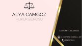 Hukuk Bürosu – Şık ve Güvenilir Kartvizit Çalışması