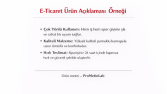 Marka Tanıtımı Örneği