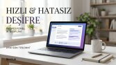 Hızlı Deşifre& Profesyonel Redaksiyon ile Kusursuz Metinler