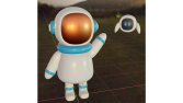 3d astronot karakter tasarımı