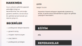 resmi kurum için cv