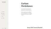 Kişisel Web Sitesi Tasarımı