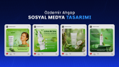 Lumora Kozmetik Sosyal Medya Tasarımı