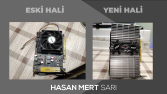 MSI Ekran Kartı Eski Blok Kaldırıldı Yeni Blok Eklendi.