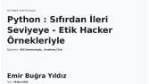 Python İle siber Güvenlik