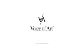 Voice of art-tekstil logo tasarımı