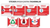 Sticker (yapışkan çıkartma) Tasarım