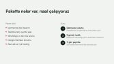 Esnaf Web Sitesi Paketi - Kapsam ve Süreç