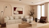 Japandi living room