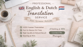 Ingilizce, Hollandaca ceviri yapilir