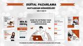 Dijital pazarlama ve SEO İnstagram post tasarımı