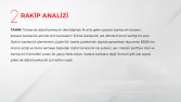 Marka Stratejisi - Rakip Analizi (Örnek Sayfa)