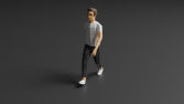 Lowpoly animasyonlu karakter tasarımı