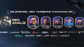 SEO Yarışması'nı Kazandık!