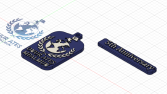 3D Logo Anahtarlık 