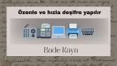 DEŞİFRE