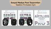 Sosyal medya post tasarımları telefon firmaları için.