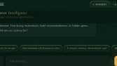 Savor Intelligence Luxury AI Concierge Arayüzü
