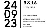ÖZEL GÜN DAVETİYESİ