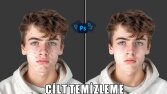 photoshop cilt temizliği