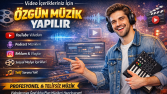 Video projeleri için hazırladığım müzik prodüksiyonları