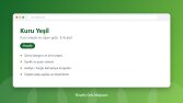 Kuru Yeşil – Shopify Gıda E-Ticaret Sitesi